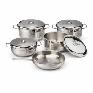 BONERA  Inox set serpi 5/1