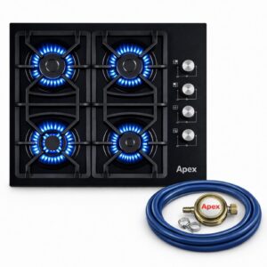 Apex Ugradna ploca sa cetiri ringle staklo - termoelement + dodaci