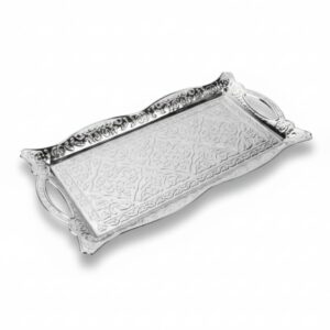 Tacna/posluzavnik bakar veca srebrna